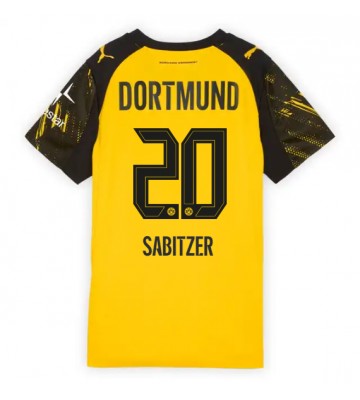 Borussia Dortmund Marcel Sabitzer #20 Hjemmebanetrøje Dame 2025-26 Kortærmet